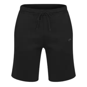 Boss Boss Headlo Curved Fleece Shorts Mens - Black