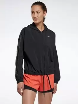 Reebok Running Jacket, Black, Size S, Women