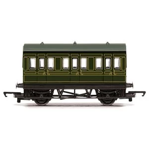 Hornby GWR Four-wheel Coach Era 3 Model Train