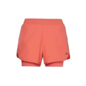 Tommy Sport 2-IN-1 SHORT - Pink