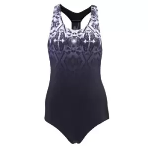 Slazenger Sport Back Swimsuit Womens - Black