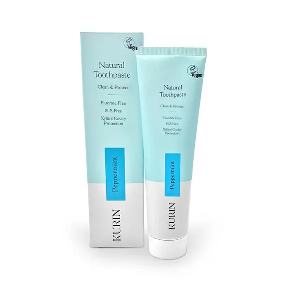 Kurin Fluoride Free Natural peppermint Toothpaste 100ml