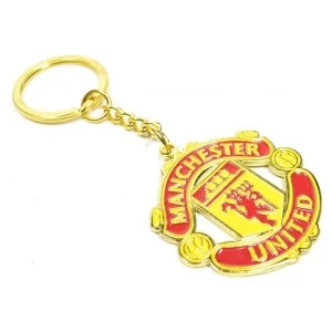 Man UTD Crest Keyring