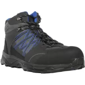 Regatta Mens Claystone Safety Boots (11 UK) (Briar Grey/Oxford Blue) - Briar Grey/Oxford Blue