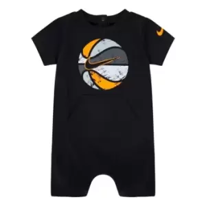 Nike First Romper Baby Boy - Black