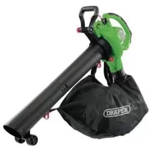 Draper 3 in 1 Garden Vacuum, Leaf Blower & Mulcher