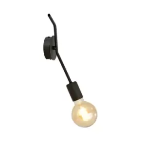 Emibig Frix Black Contemporary Wall Lamp 1x E27