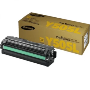 Samsung CLT Y505L Yellow Laser Toner Ink Cartridge HP SU512A