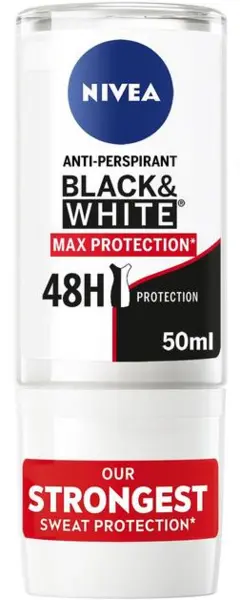 Nivea Black and White Max Protection Roll On Deodorant 50ml