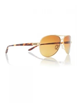 Oakley Gold OO4079 Feedback pilot sunglasses Gold