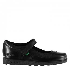 Kickers Fragma Mary Janes Child Girls - Black