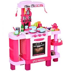 HOMCOM Kitchen Play Sets 350-047 Pink