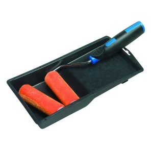 Wickes Mini Flock Roller Set - 4in