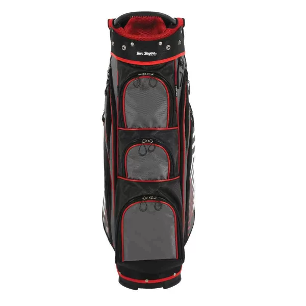 Ben Sayers XS Cart Bag - Grey/Red