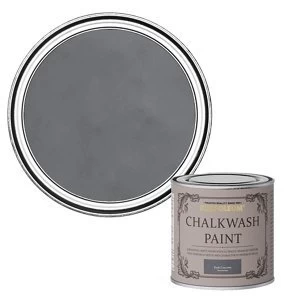 Rust-Oleum Chalkwash Dark concrete Flat matt Emulsion Paint 125ml