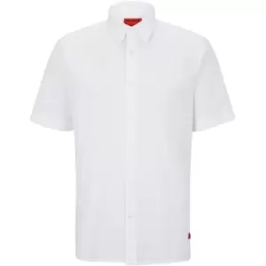 Hugo Ebor Short Sleeve Shirt - White