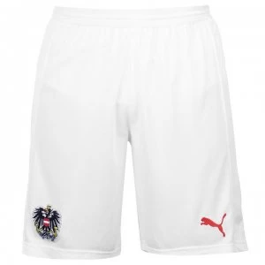 Puma Austria Home Shorts 2018 - White