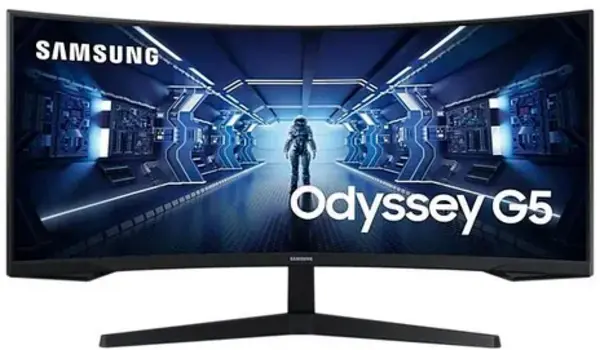 Samsung Odyssey 34" LC34G55TWWRXEN UltraWide Quad HD LED Monitor