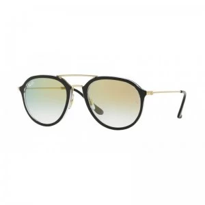 Ray-Ban Highstreet Sunglasses RB4253 6052Y0 Size 53 - Black;Gold