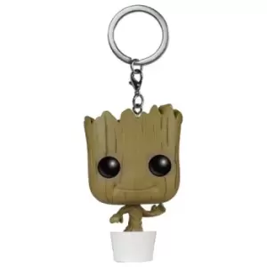 Marvel Guardians Of The Galaxy Baby Groot Pocket Pop! Vinyl Key Chain