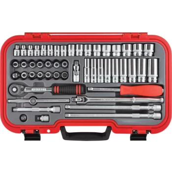 Metric 50PC Ken-grip Socket Set 3/8' Sq Dr - Kengrip