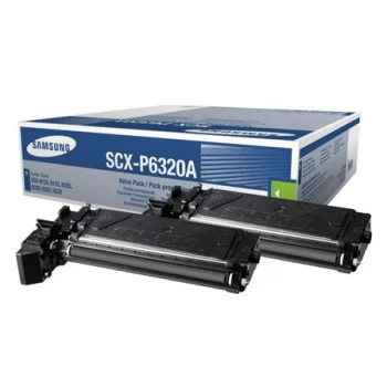 Samsung SCX-P6320A Black Original Multi Pack Toner Cartridges