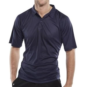 Click Workwear Large Polo Shirt Navy Blue