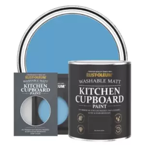 Rust-Oleum Kitchen Cupboard Paint - CERULEAN - 750ml