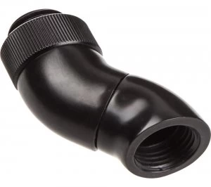 EK-AF Double Angled Fitting Adapter Black