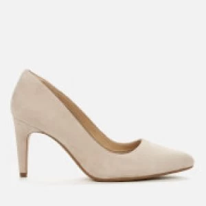 Clarks Womens Laina Rae Suede Court Shoes - Blush - UK 3