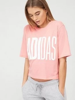 adidas Universal Standard T-Shirt 1 - Pink, Size S, Women