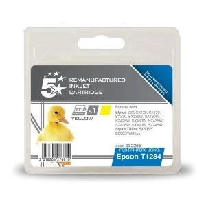 5 Star Office Epson Fox T1284 Yellow Ink Cartridge