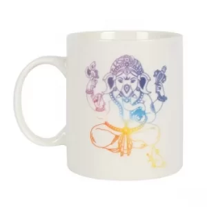 Rainbow Ganesh Ceramic Mug