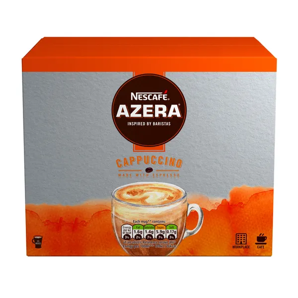 Nescafe Azera Cappuccino Coffee 35 Sachets