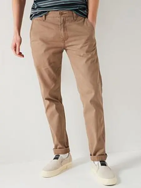 XX Chino Standard Taper Lightweight Pants - Beige / Ermine Lightweight Canvas