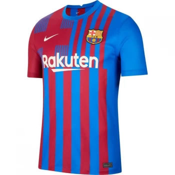 Nike Barcelona Home Shirt 2021 2022 - Blue/Red