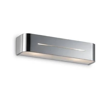 Posta 2 Light Indoor Small Wall Light Chrome, E14