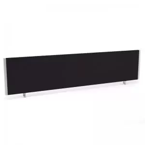 Evolve Plus Bench Screen 1800 Black Silver Frame