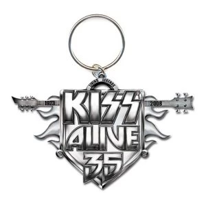 KISS - Alive 35 Tour Keychain