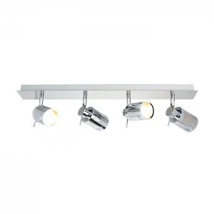 Spa 4-Light Ceiling Light Fixture - Chrome