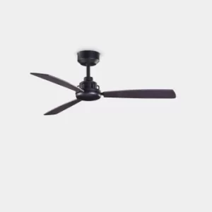 Xaloc 3 Blade 100cm Ceiling Fan Metallic Black