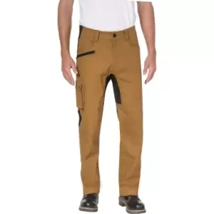 Caterpillar Mens Operator FX Trousers Tan 30" 34"