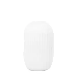 Gallery Interiors Freda Vase in White / Medium