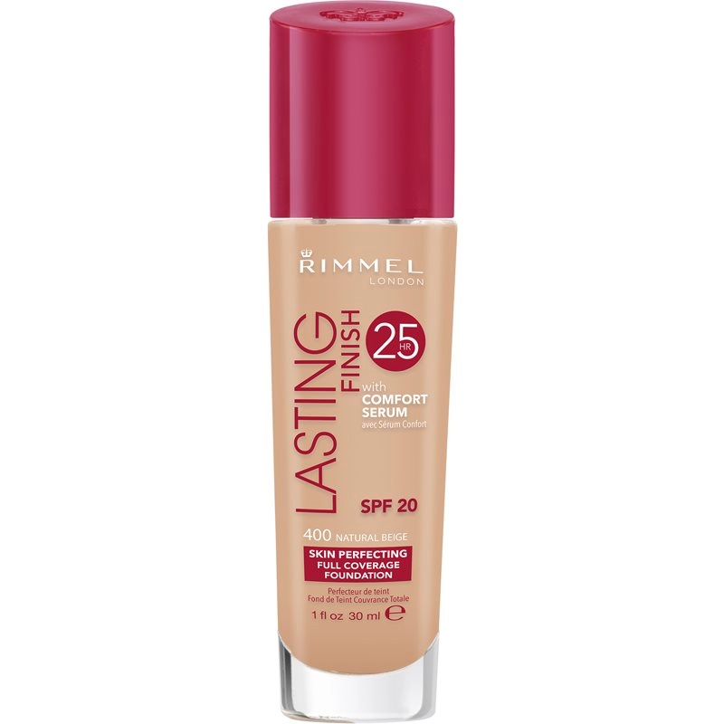 Rimmel Lasting Finish Foundation Natural Beige 400 Nude