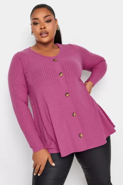 Ribbed Long Sleeve Top