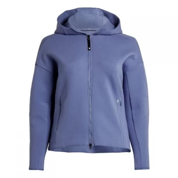 adidas Z.N.E. Sportswear Hoodie (Plus Size) Womens - Orbit Violet