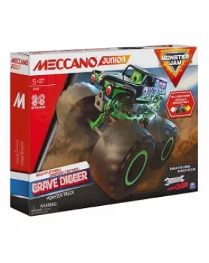 Meccano Junior Monster Jam Grave Digger