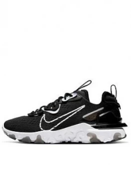 Nike React Vision Essential - Black/White, Size 4, Women