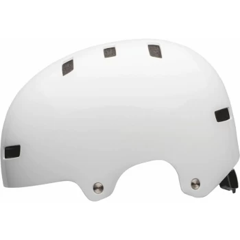 Bell Local Bmx/Skate Helmet 2018: White S 51-55Cm - Behloc8S