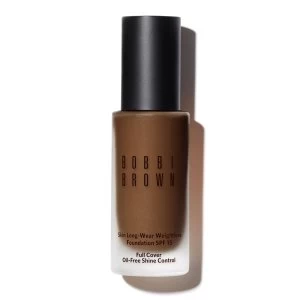 Bobbi Brown Skin Long wear Weightless Foundation SPF 15 Warm Walnut